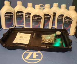 ZF8HP45/50/70/75 Transmission Kit &  ZF Lifeguard 8 Speed Fluid 5 Liter & 9 Speed Fluid 3 Liter
