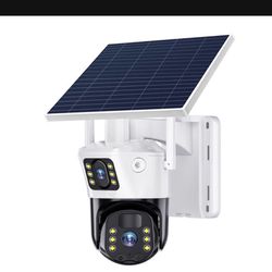 Solar 4K Dual Lens Security Camera