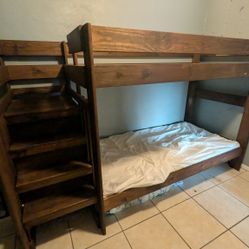 Solid Wood Bunk Bed