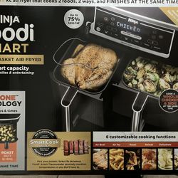 Ninja® Foodi® 6-in-1 Smart 10-qt. 2-Basket Air Fryer