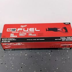 Milwaukee New Super Saw Zall 18M Fuel Brushless 