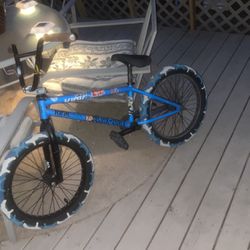 Blue Kink Bmx Bike Full Custom