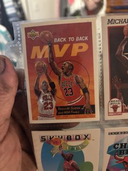 Excellent condition, basketball cards lots of Jordans and Larry birds holographic and more
