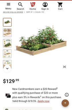Cedar Raised Garden Bed