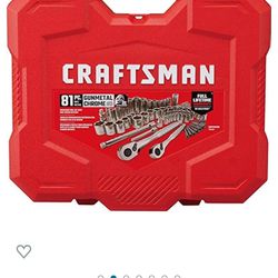 Craftsman 81 Pc Socket And Tool Set
