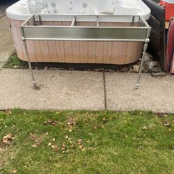 Stainless Steal Sink Vanity 