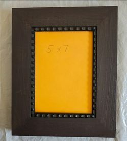 Picture Frame New 5x7 in picture wood heavy