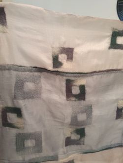 New! Beautiful silk scarf! Hand made