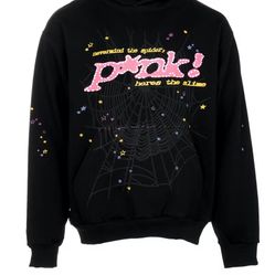 Sp5der PINK OG Hoodie Medium