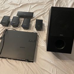 SONY Surround sound. 