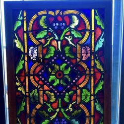 Antique Stained Glass Window