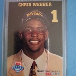 Basketball Card Chris Webber Good Condition $65.00