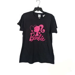 New Barbie’s Women Black T-shirt Size Large