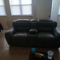 Leather 3pc Sofa Set
