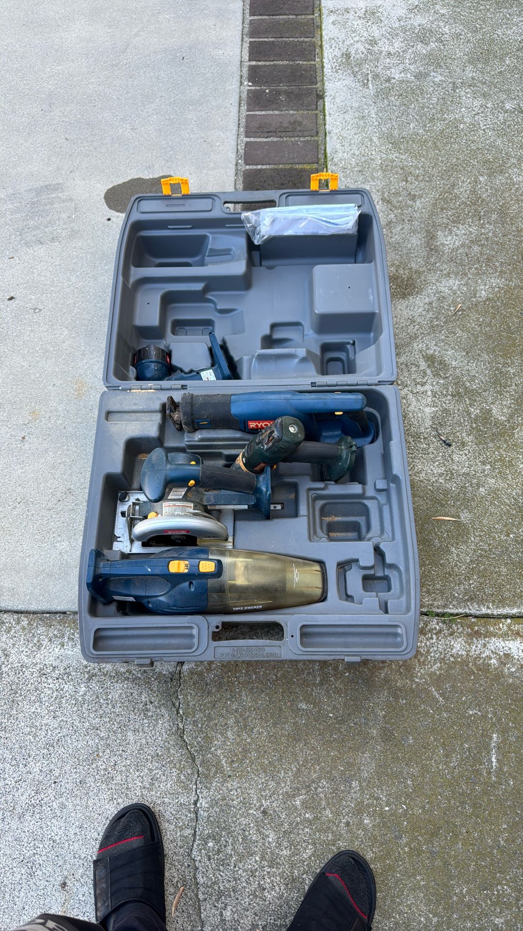 Ryobi Cordless Tool Set