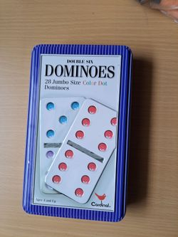 Dominoes - colored - set of 6