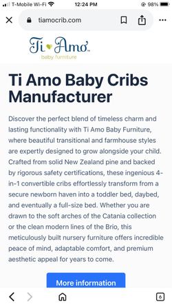 To Amo 3-in-1 crib