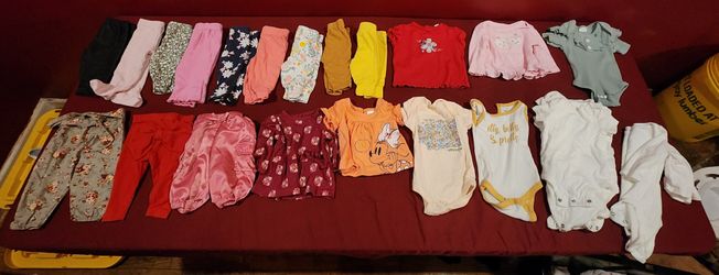 0-3 month girls clothes