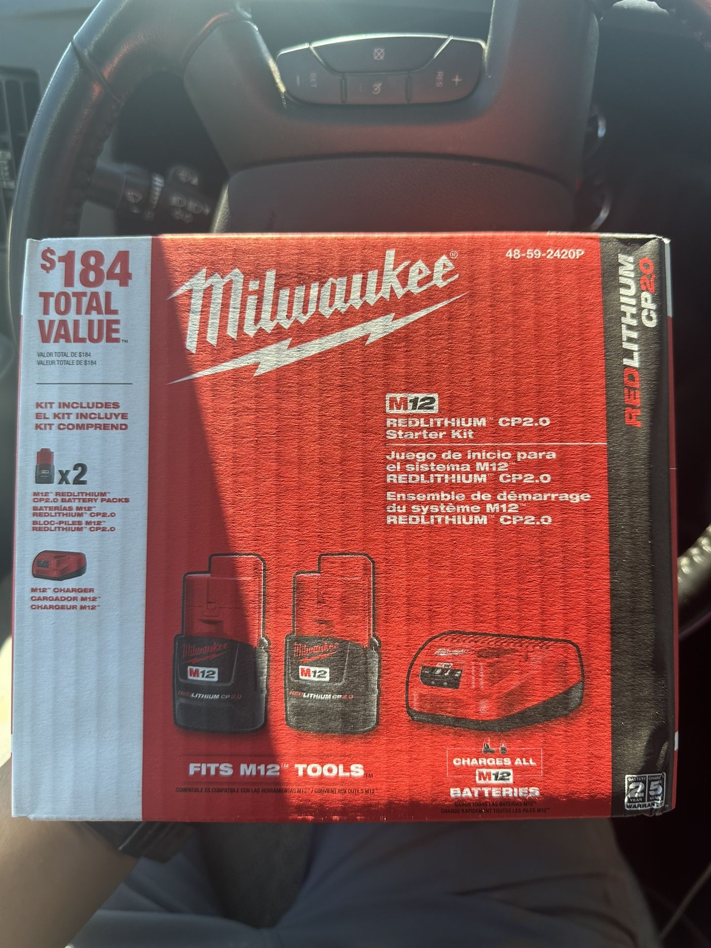 Batteries M12 2.0
