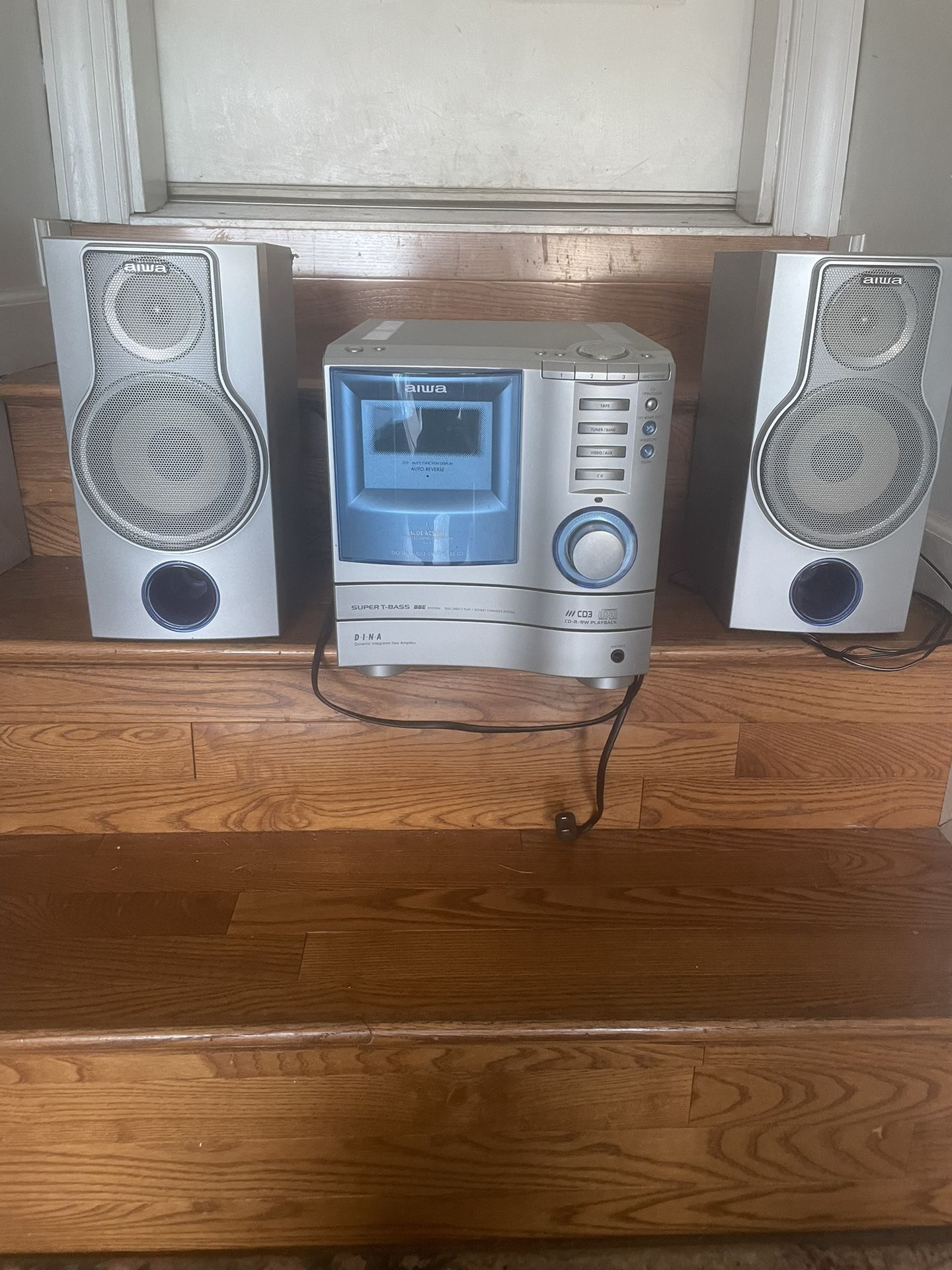 Stereo System With cassette Player And Cd