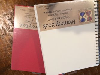 Memory scrap books