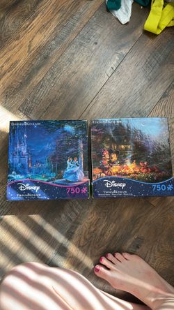 Thomas Kinkade 750 piece Disney Puzzles