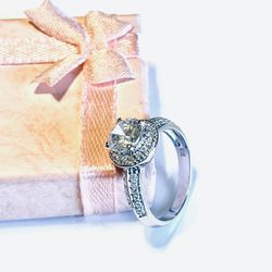 Engagement , Wedding Cocktail Ring 