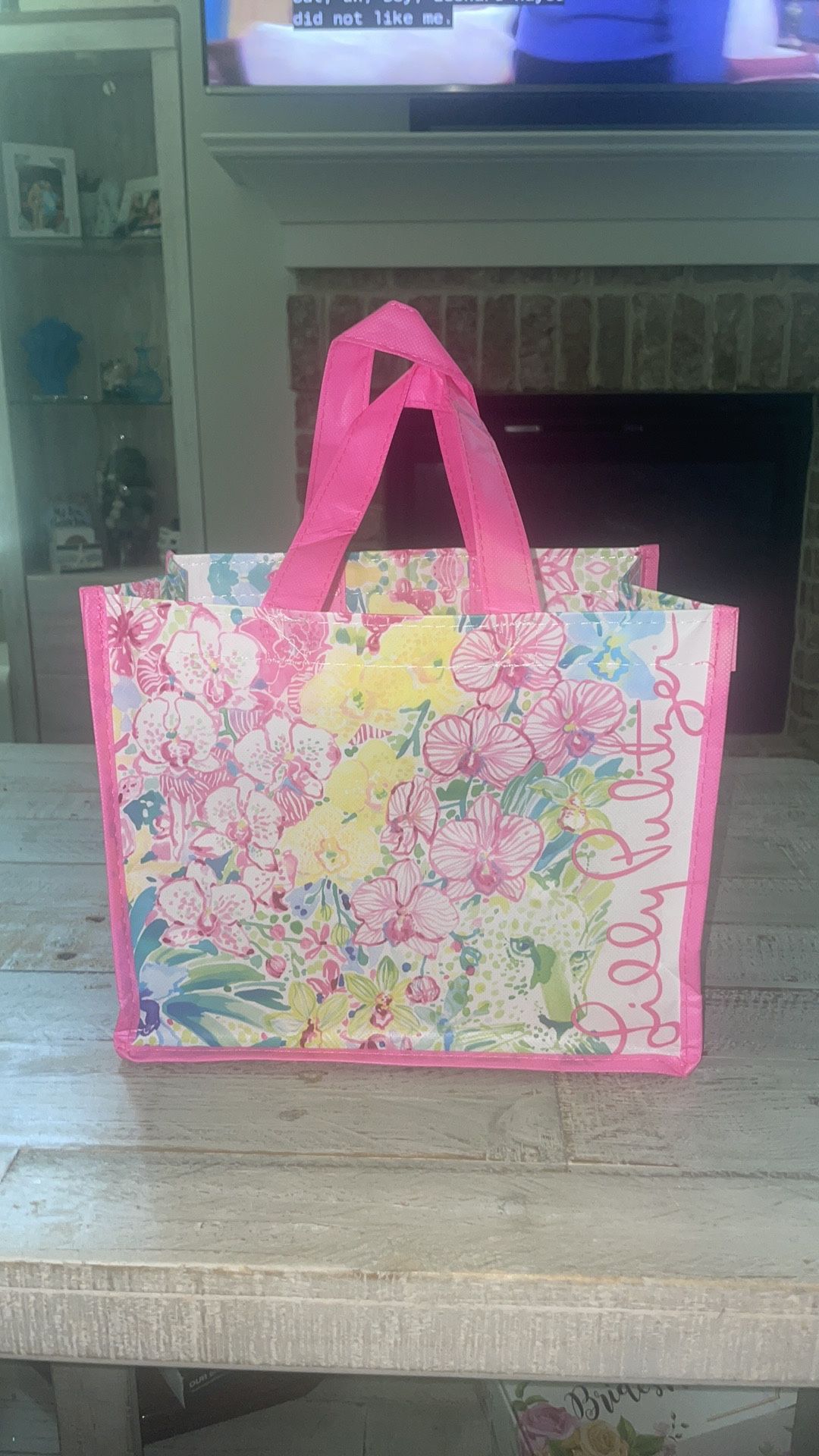 Lilly Pulitzer Small Gift Bag or Reusable Tote Bag