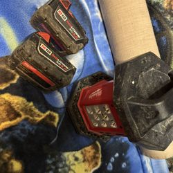 Milwaukee Light And Batteries