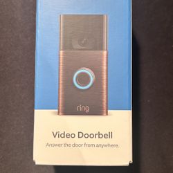Ring Doorbell (Venetian Bronze)