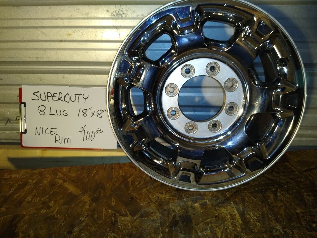 Superduty Ford 8 log rim
