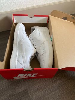 White, low, Air Force, size 14