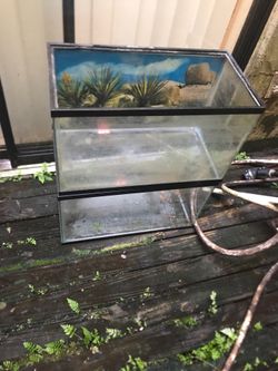 10 gallon tank for fish or reptiles no lids