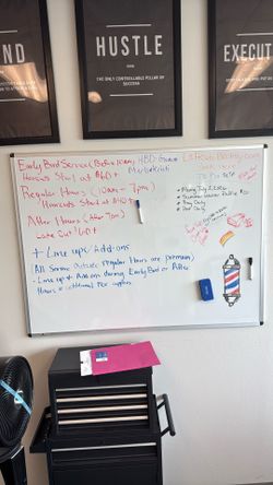 Dry erase board
