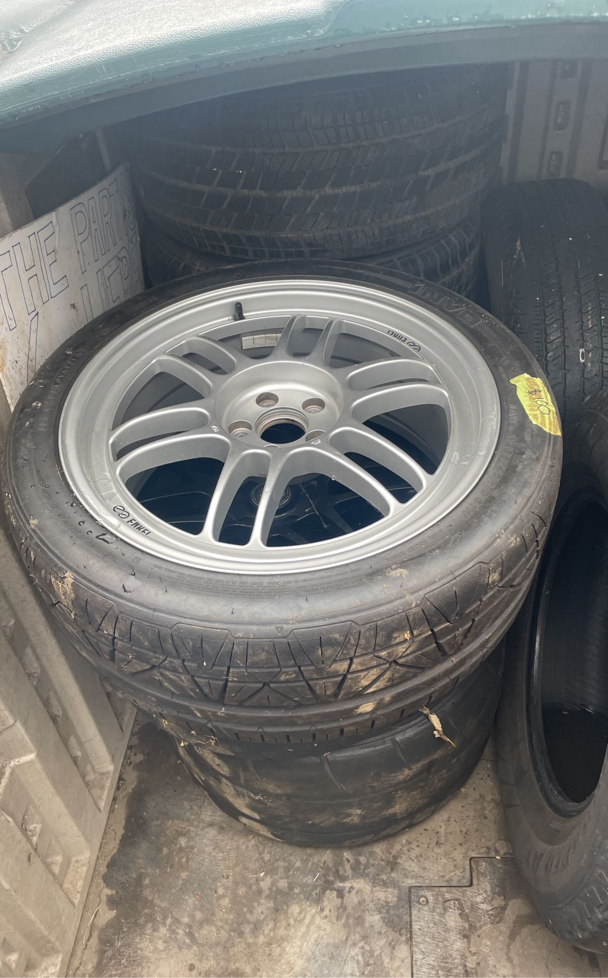 P235/40/R18 Tire And Aluminum Wheel Only One