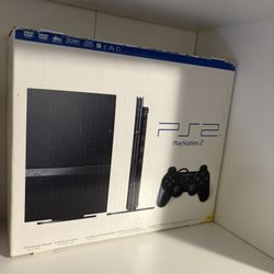 Ps2 Slim Complete In Box 