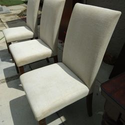 3 Chairs $30! 3 Sillas por