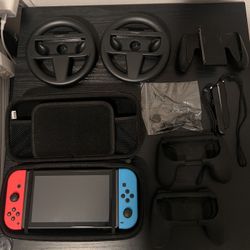 Nintendo Switch With Accessories Kit