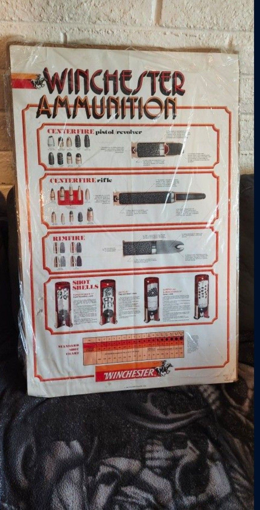 Vintage 1984 Winchester Advertising Poster