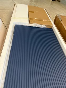 Navy Blue Modern Contemporary style Buffet or Storage cabinet