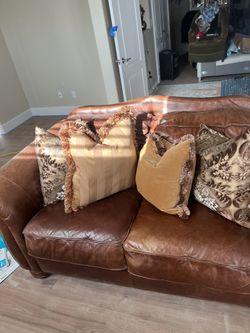 Loveseat Couch Leather