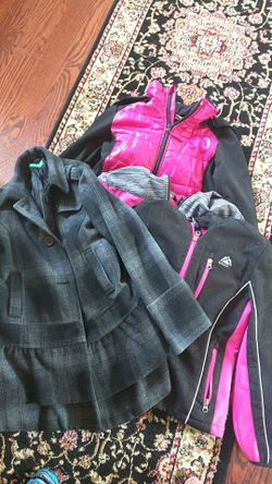 Girls jackets size 10-12