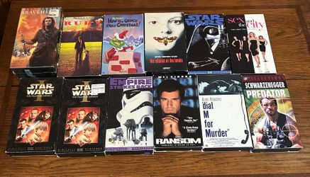 VHS tape bundle