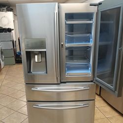 REFRIGERATOR EASY ACCESS SAMSUNG 4 DOORS  🆓️FREE DELIVERY 🆓️ ✅️ STAINLESS STEEL ✅️
