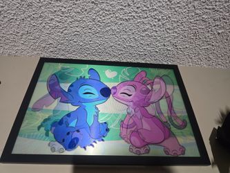 Disney Stitch And Angel Couple