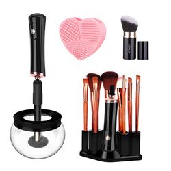 Electric Makeup Brush Cleaner Dryer, Wash and Dry in Seconds