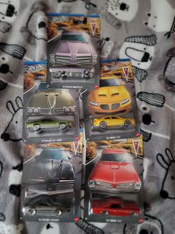 Hot Wheels Pontiac Silver Series 5-Car Set