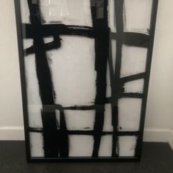 Large 3d Abstract Glass Art 