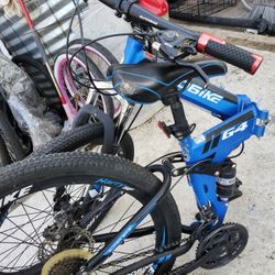 MOUNTAIN BIKE EUROBIKE HARRY SF21SPEED NEW TIRES AND TUBES 26INCH  LIKE NEW WORK PERFECT EVERYTHING IS GOOD CONDITION Foldige DISC BREAK 