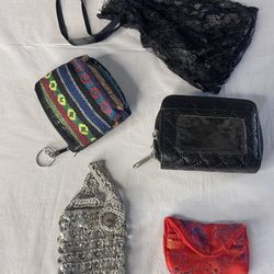 Coin Purses Mixed  Colors Small